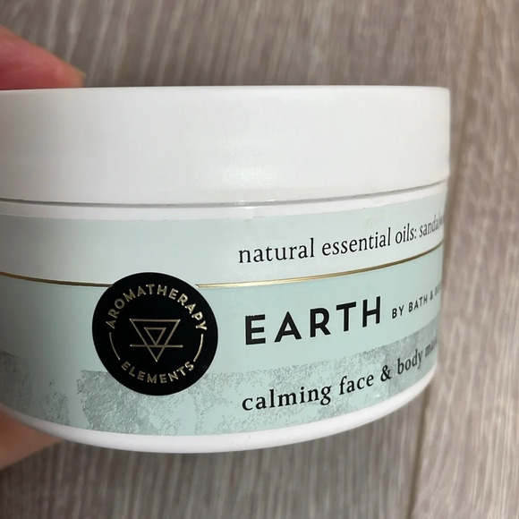 EARTH By Bath & Body Works Aromatherapy Calming Face & Body Mask 6.5 oz - Picture 3 of 6